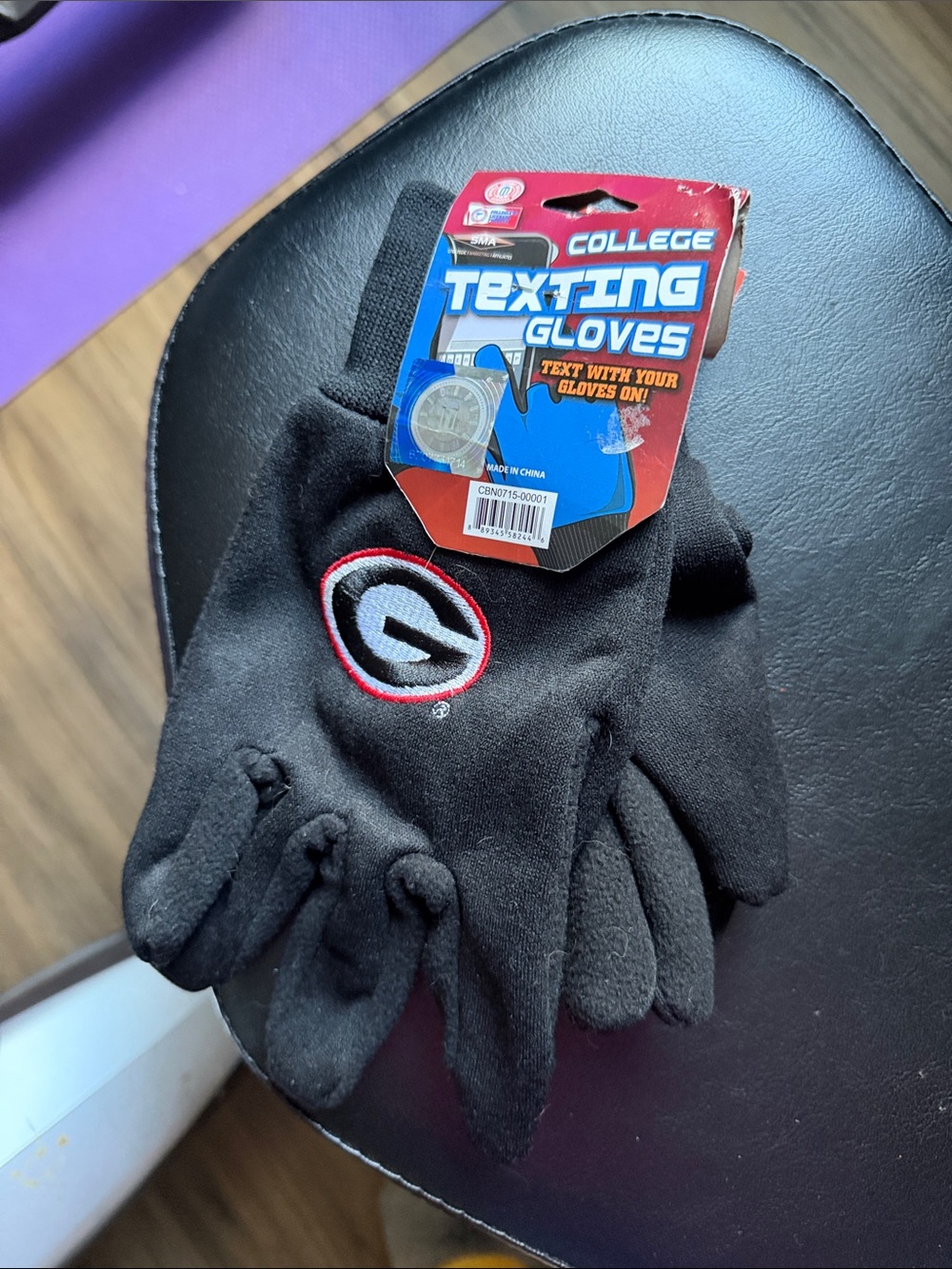 Georgia Bulldogs texting Gloves